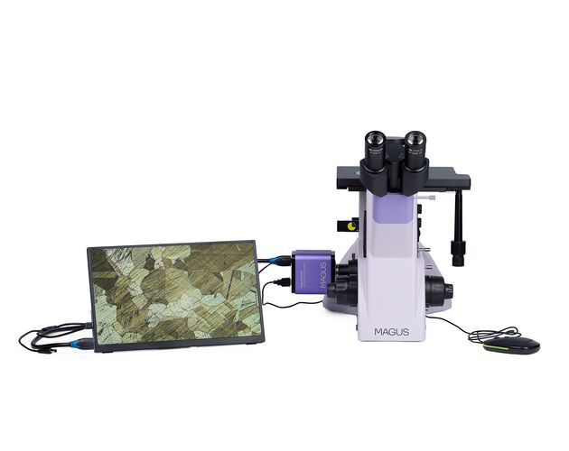 MAGUS Metal VD700 LCD Metalurgický invertovaný digitálny mikroskop, image-6