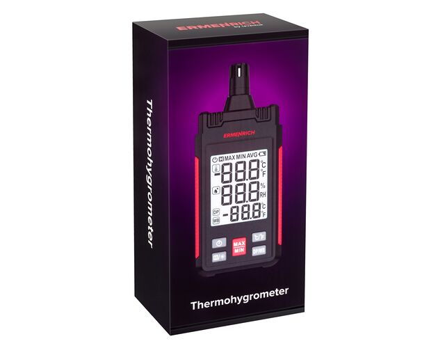 Ermenrich Wett TU20 termohygrometer, image-8