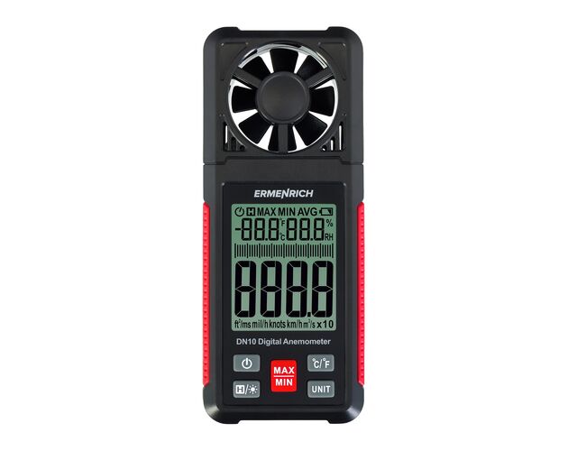 Ermenrich Seek DN10 digitálny anemometer, image-2