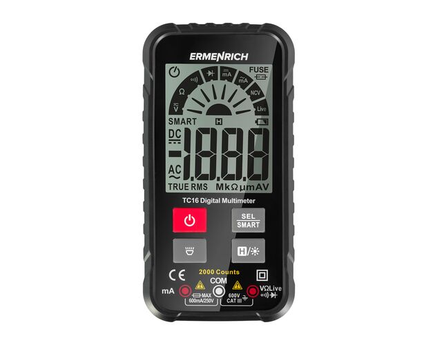 Ermenrich Zing TC16 digitálny multimeter, image-2