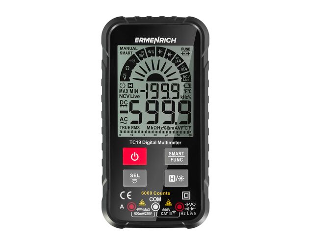 Ermenrich Zing TC19 digitálny multimeter, image-3