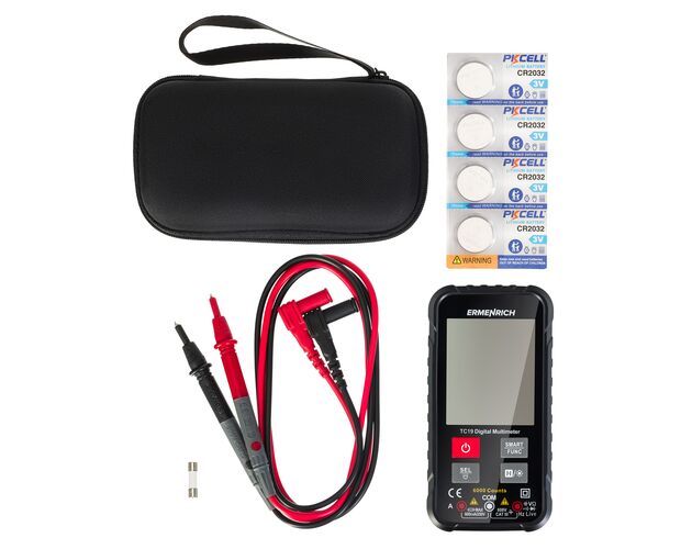 Ermenrich Zing TC19 digitálny multimeter, image-7