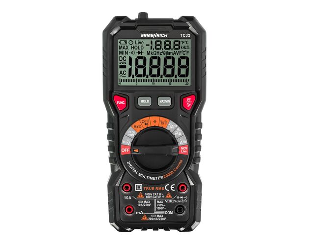 Ermenrich Zing TC32 digitálny multimeter, image-2