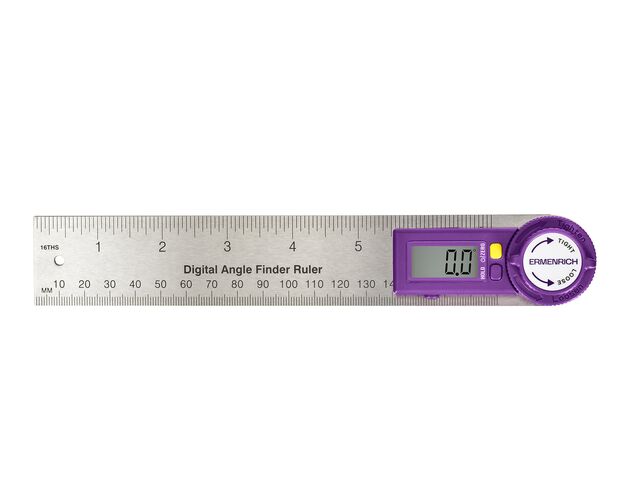 Ermenrich Verk DR30 digitálny uhlomer s metrom, image-3