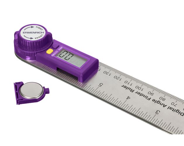 Ermenrich Verk DR30 digitálny uhlomer s metrom, image-7
