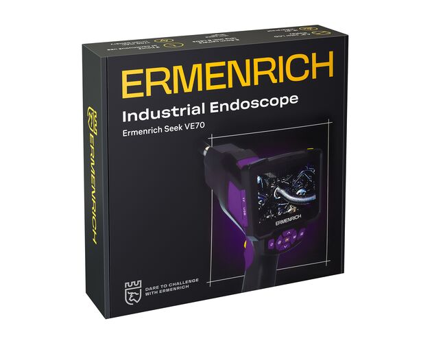 Ermenrich Seek VE70 priemyselný endoskop, image-13