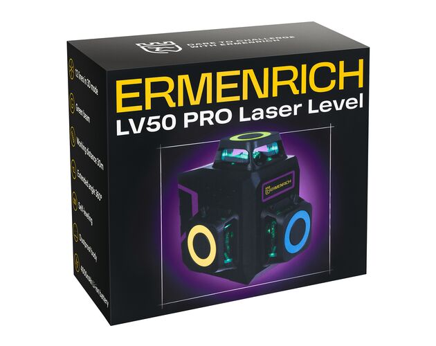 Ermenrich PRO LV50 laserový nivelačný prístroj, image-9