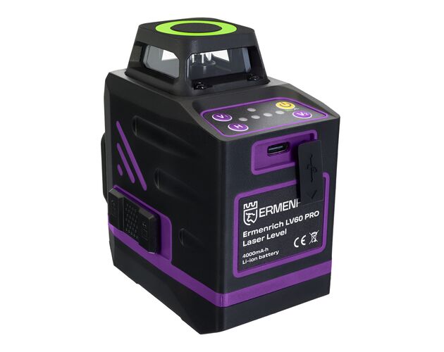 Ermenrich PRO LV60 laserový nivelačný prístroj, image-8