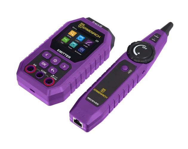 Ermenrich Ping SM75 tester káblov s multimetrom, image-3