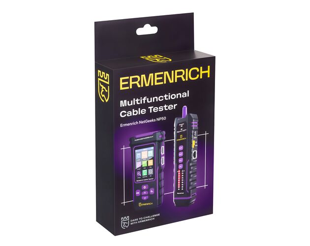 Ermenrich NetGeeks NP50 multifunkčný tester káblov, image-12