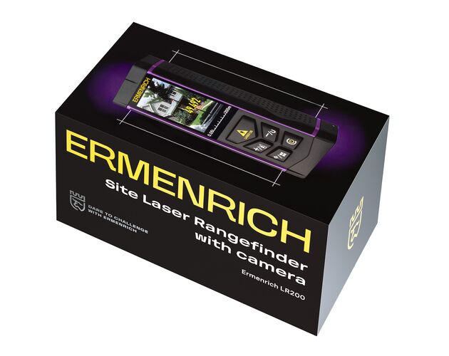 Ermenrich PRO LR200 s fotoaparátom laserový merač, image-7
