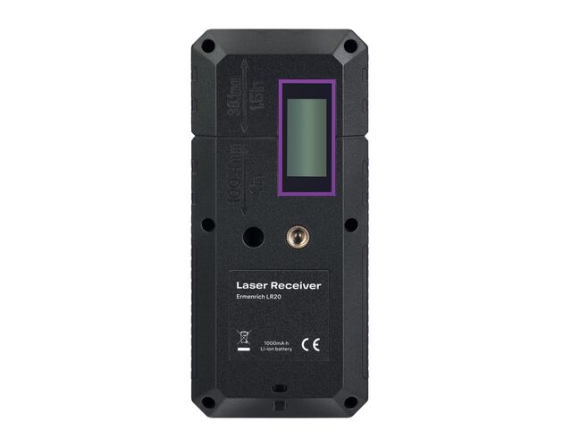 Ermenrich LR20 prijímač laserového lúča, image-3