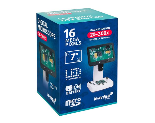 Levenhuk DTX 800 LCD  Digitálny mikroskop, image-11
