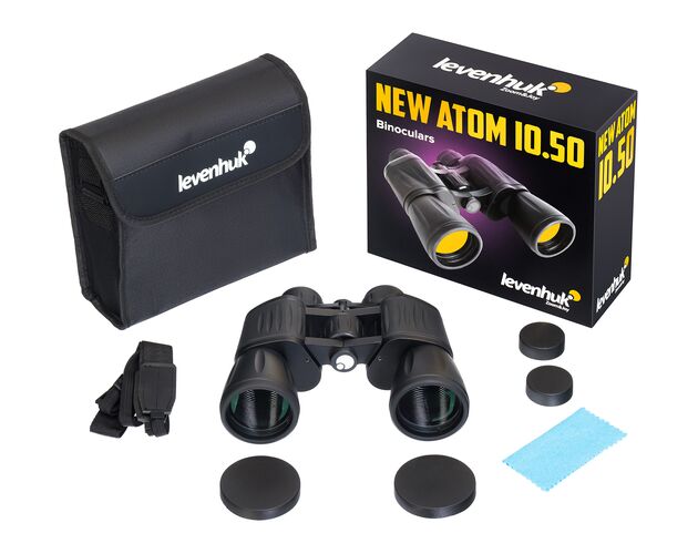 Ďalekohľad Levenhuk New Atom 10x50, image-3