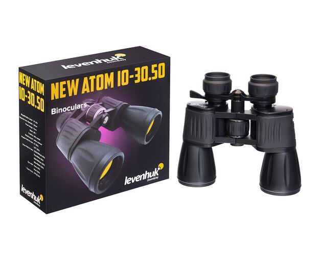 Ďalekohľad Levenhuk New Atom 10-30x50, image-4