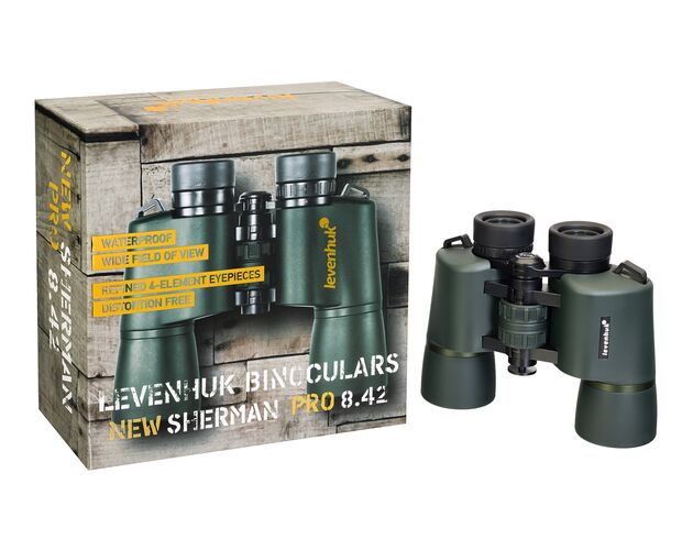 Levenhuk New Sherman PRO 8x42 Ďalekohľad, image-4