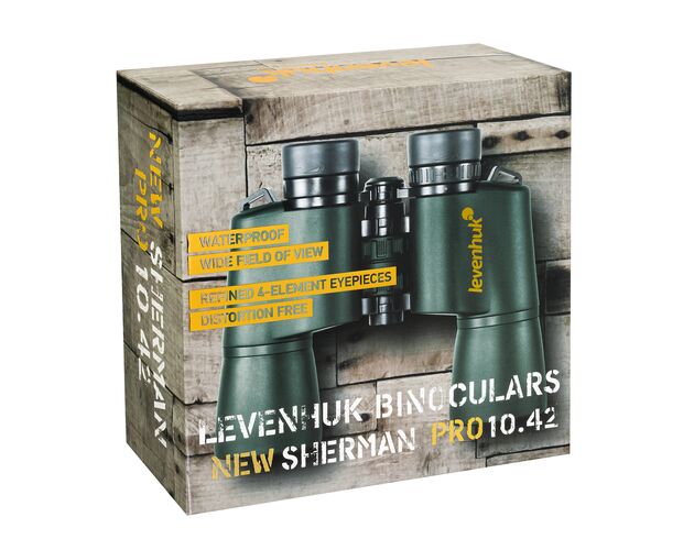 Levenhuk New Sherman PRO 10x42 Ďalekohľad, image-12