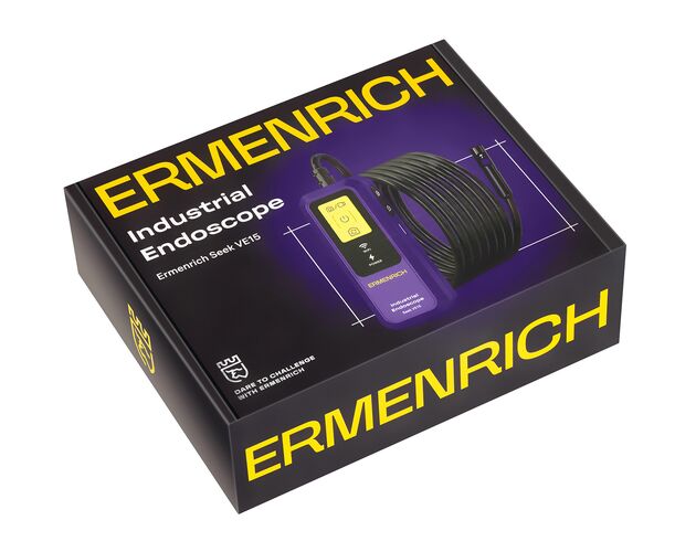 Ermenrich Seek VE15 priemyselný endoskop, image-9