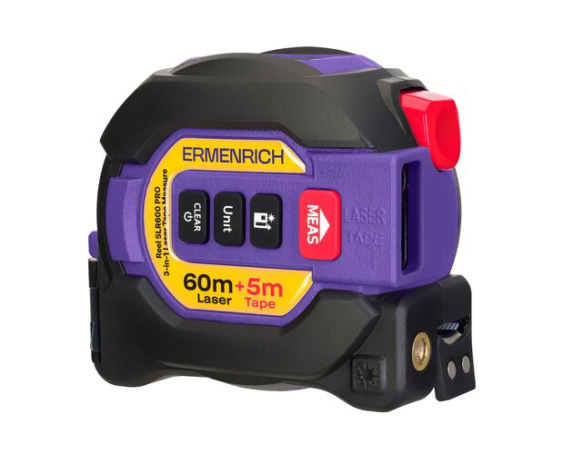 Ermenrich Reel SLR600 PRO laserový zvinovací meter 3 v 1