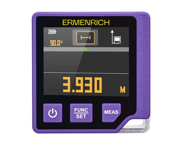 Ermenrich Verk LQ60 digitálna vodováha s laserovým meračom 3 v 1, image-3
