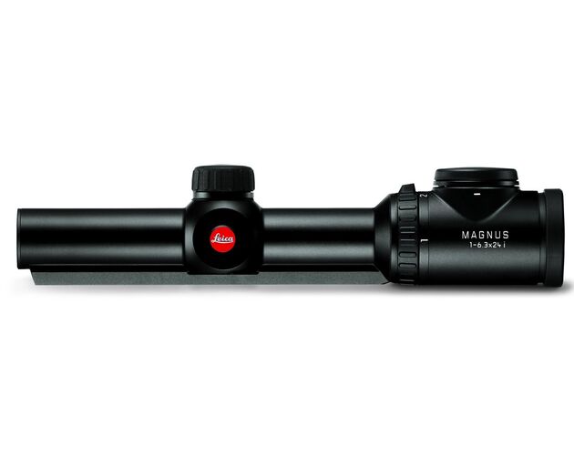 Leica Magnus 1-6.3x24 i L-3D Puškohľad s montážou na šínu, Vyberte model: Leica Magnus 1-6.3x24 i L-3D%%%Zoom 1x-6,3x • L-3D kríž • S montážou