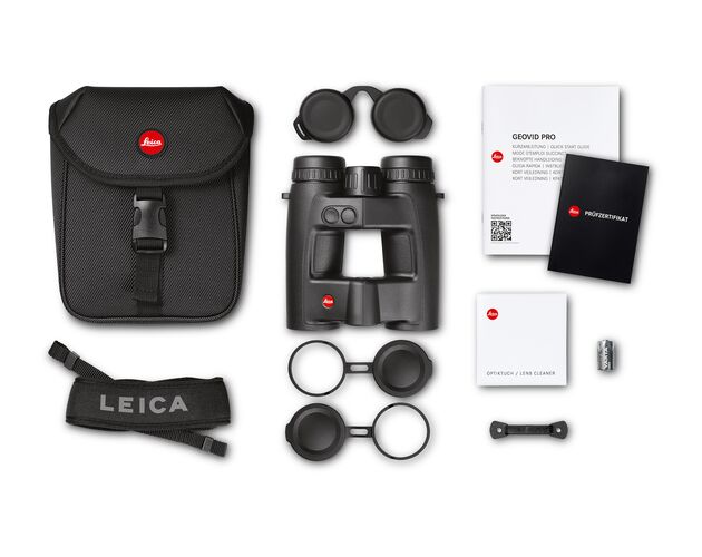Leica Geovid Pro 8x32 Ďalekohľad s diaľkomerom, čierny, Farba: Čierna, image-7