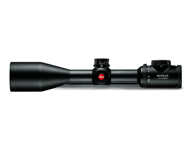Leica Magnus 2.4-16x56 i L-4a BDC Puškohľad s montážou na šínu, Vyberte model: Leica Magnus 2.4-16x56 i L-4a BDC%%%BDC • Zoom 2.4x-16x • L-4a kríž • S montážou