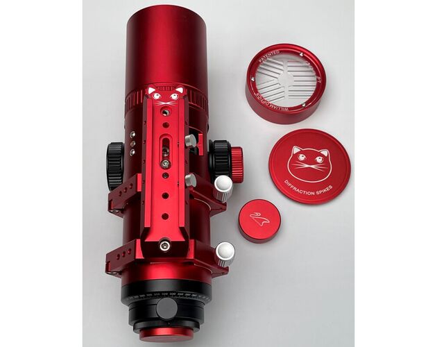 William Optics Cat 61 WIFD Red Astrograph, image-2