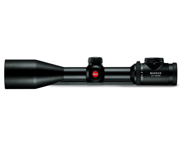 Leica Magnus 2.4-16x56 i L-4a Puškohľad s montážou na šínu, Vyberte model: Leica Magnus 2.4-16x56 i L-4a%%%Zoom 2.4x-16x • L-4a kríž • S montážou