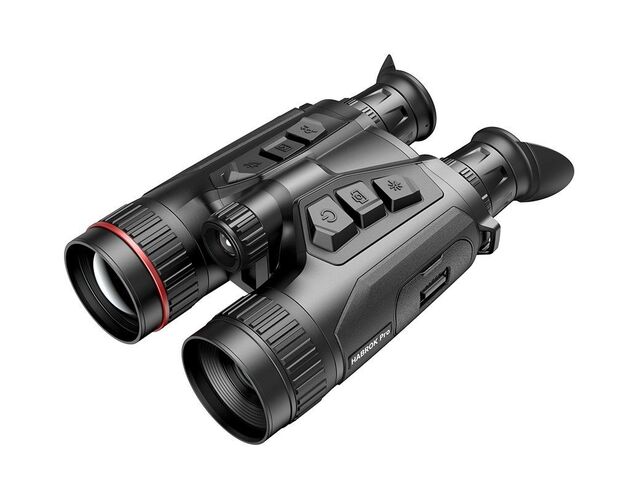 Hikmicro Habrok Pro HQ50LN Termovízny binokulár s diaľkomerom, Vyberte model: Hikmicro Habrok Pro HQ50LN%%%Thermo 640×512 / Digital 4k, ≤ 15 mK • Šošovka 50mm •  Detekcia 2600m • LRF • 940nm