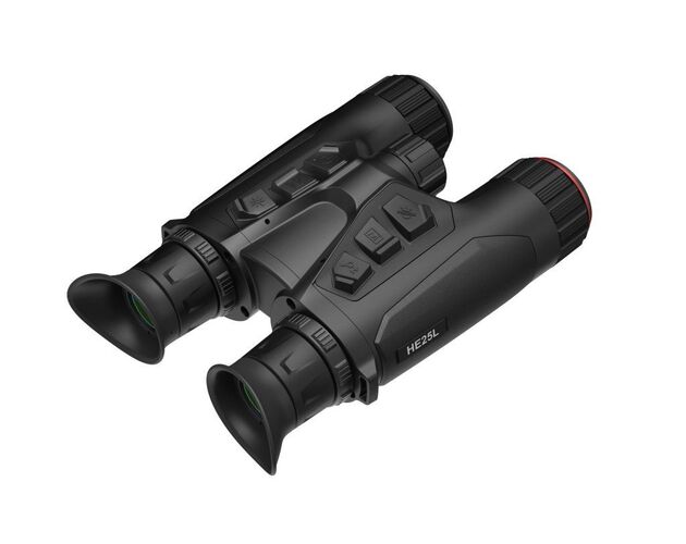 Hikmicro Habrok 4K HE25L + puzdro Termovízny binokulár s diaľkomerom, Vyberte model: Hikmicro Habrok 4K HE25L + puzdro%%%Thermo 256×192 / Digital 4k, ≤ 35 mK • Šošovka 25mm •  Detekcia 1200m • LRF • 850nm, image-5