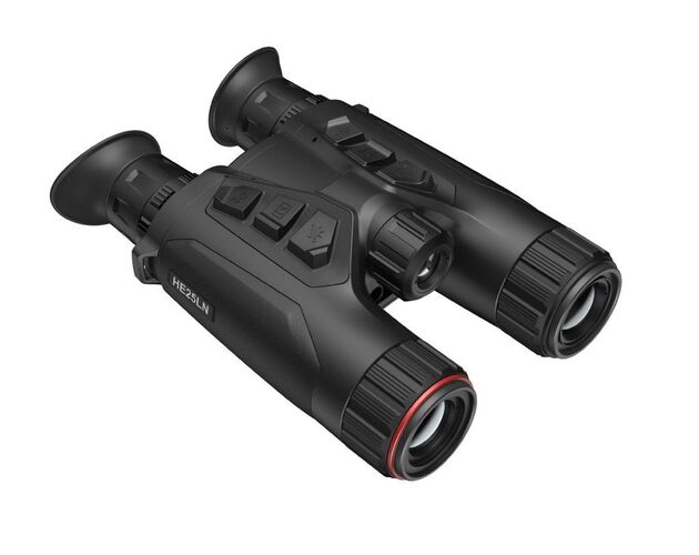 Hikmicro Habrok 4K HE25LN + puzdro Termovízny binokulár s diaľkomerom, Vyberte model: Hikmicro Habrok 4K HE25LN + puzdro%%%Thermo 256×192 / Digital 4k, ≤ 35 mK • Šošovka 25mm •  Detekcia 1200m • LRF • 940nm, image-3