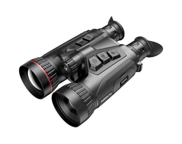Hikmicro Habrok Pro HX60LS Termovízny binokulár s diaľkomerom, Vyberte model: Hikmicro Habrok Pro HX60LS%%%Thermo 1280×1024 / Digital 4k, ≤ 15 mK • 60mm •  3100m • LRF • Prísvit 940/850