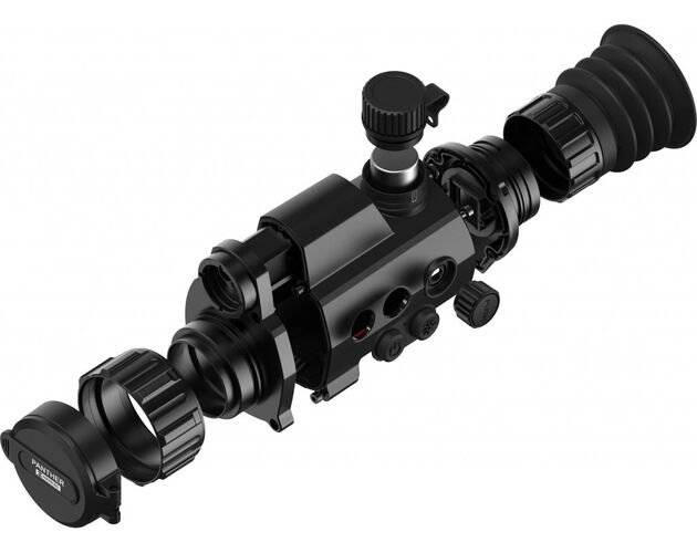 Termovizní zaměřovač Hikmicro Panther PQ35L s laserovým diaľkomerom, Vyberte model:  Hikmicro Panther PQ35L%%%Senzor 640×512, 12µm • Šošovka 35mm •  Detekcia 1800m • LRF, image-5