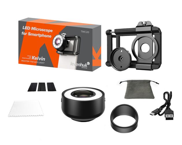 Levenhuk Kelvin TMC20 LED mikroskop pre smartphone, image-13