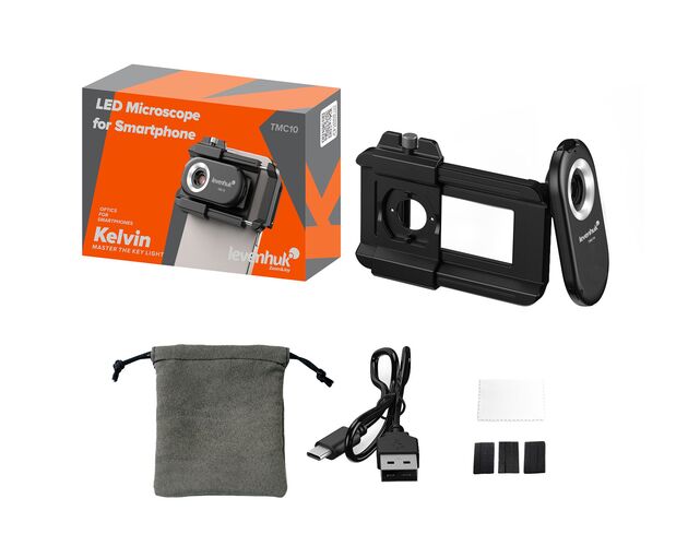 Levenhuk Kelvin TMC10 LED mikroskop pre smartphone, image-9