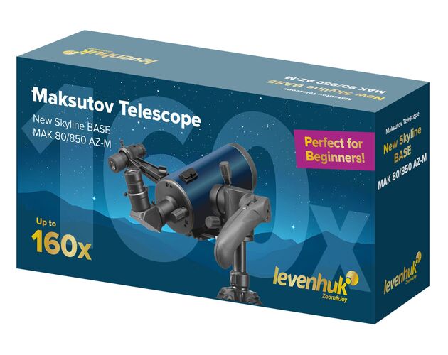 Levenhuk New Skyline BASE МАК 80/850 AZ-M, image-2