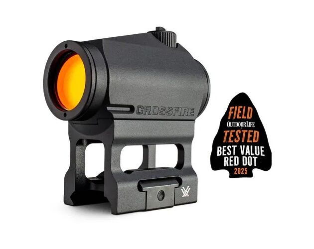 Vortex Crossfire Red Dot (LED Upgrade) Kolimátor, Vyberte model: VORTEX CROSSFIRE RED DOT%%%2 MOA bod • 1× zväčšenie • Čierny • 147g, image-2