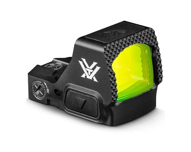 Vortex Defender-ST 3 MOA Kolimátor, Vyberte model: VORTEX DEFENDER-ST GREEN DOT 3 MOA%%%3 MOA Zelený bod • 1× zväčšenie • Čierny • 42g