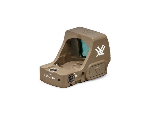 Vortex Defender-ST 3 MOA Tan Kolimátor, Vyberte model: VORTEX DEFENDER-ST 3 MOA TAN%%%3 MOA bod • 1× zväčšenie • Pieskový • 42g, image-4