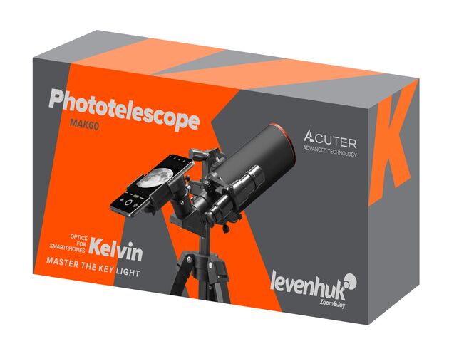 Fototeleskop Levenhuk Kelvin MAK60 mini AZ, image-12