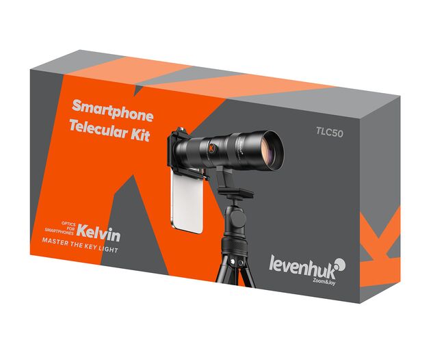 Súprava telekuláru pre smartfón Levenhuk Kelvin TLC50, image-14