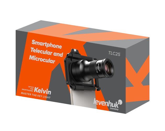 Telekulár a mikrokulár pre smartfón Levenhuk Kelvin TLC25, image-12
