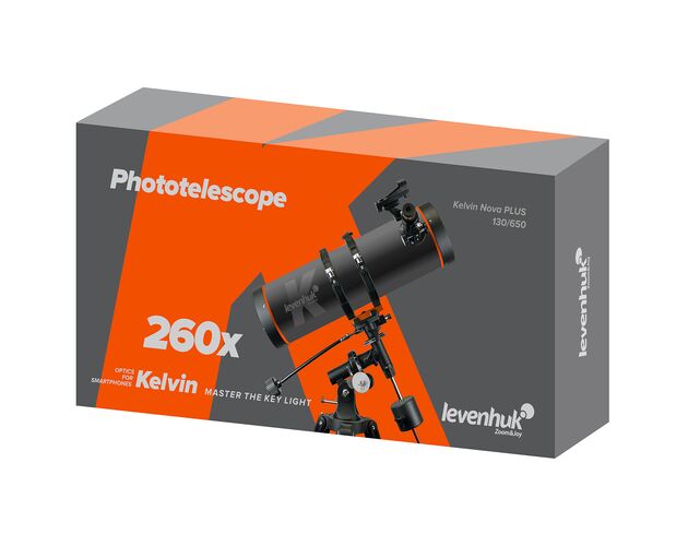 Fototeleskop Levenhuk Kelvin Nova PLUS 130/650, image-7