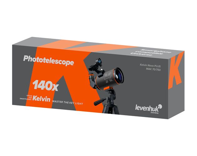 Fototeleskop Levenhuk Kelvin Nova PLUS MAK 70/750, image-6