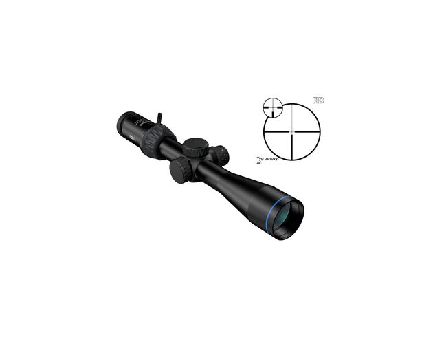 Meopta Optika6 2,5-15x44 RD SFP - kríž 4C Puškohľad, image-4