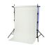 Systém pozadia BRESSER BR-TP240 240 cm + papierová rolka 1,35 × 11 m – arkticky biela