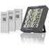 Termo-hygrometer BRESSER Quadro – 4 nezávislé merania