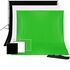 Pozadie BRESSER BR-BGS1 Set 1 Greenscreen/čierne/biele