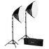 LED softbox denný set BRESSER BR-2860 2 × 50 W so softboxmi